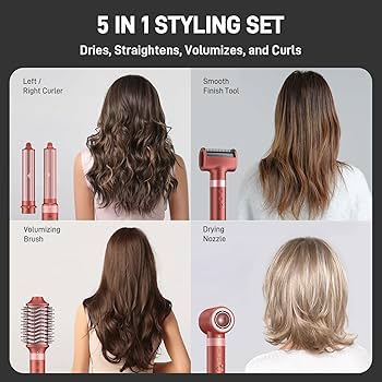 Amazon.com : MESCOMB 5 in 1 High-Speed Hot Air Styler