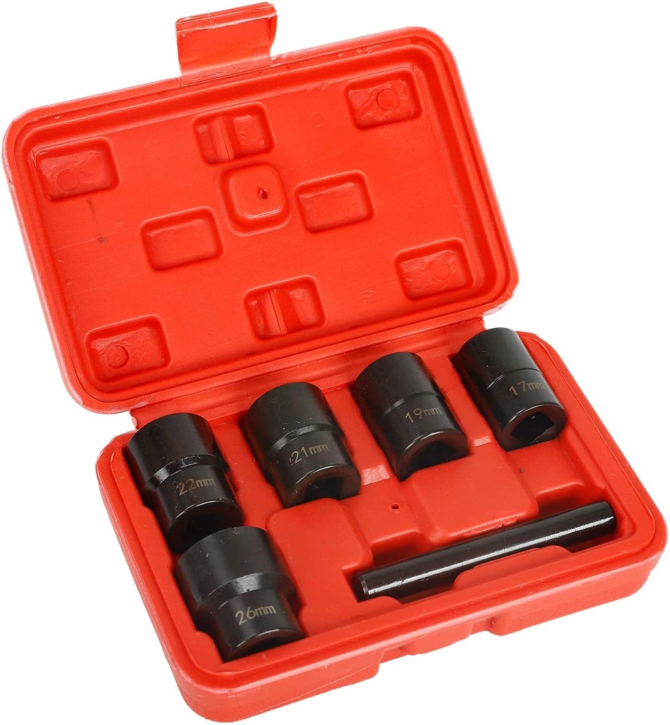 TYFYB 6pcs 1/2 inch Drive Twist Socket Set Lug Nut Remover