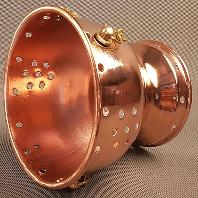 Olla Hot Pot de Cobre con Calentador de Alcohol XDMINGY 16x16 cm miniatura 5