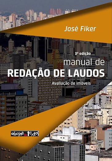 Capa do livro Manual de redação de laudos: avaliação de imóveis