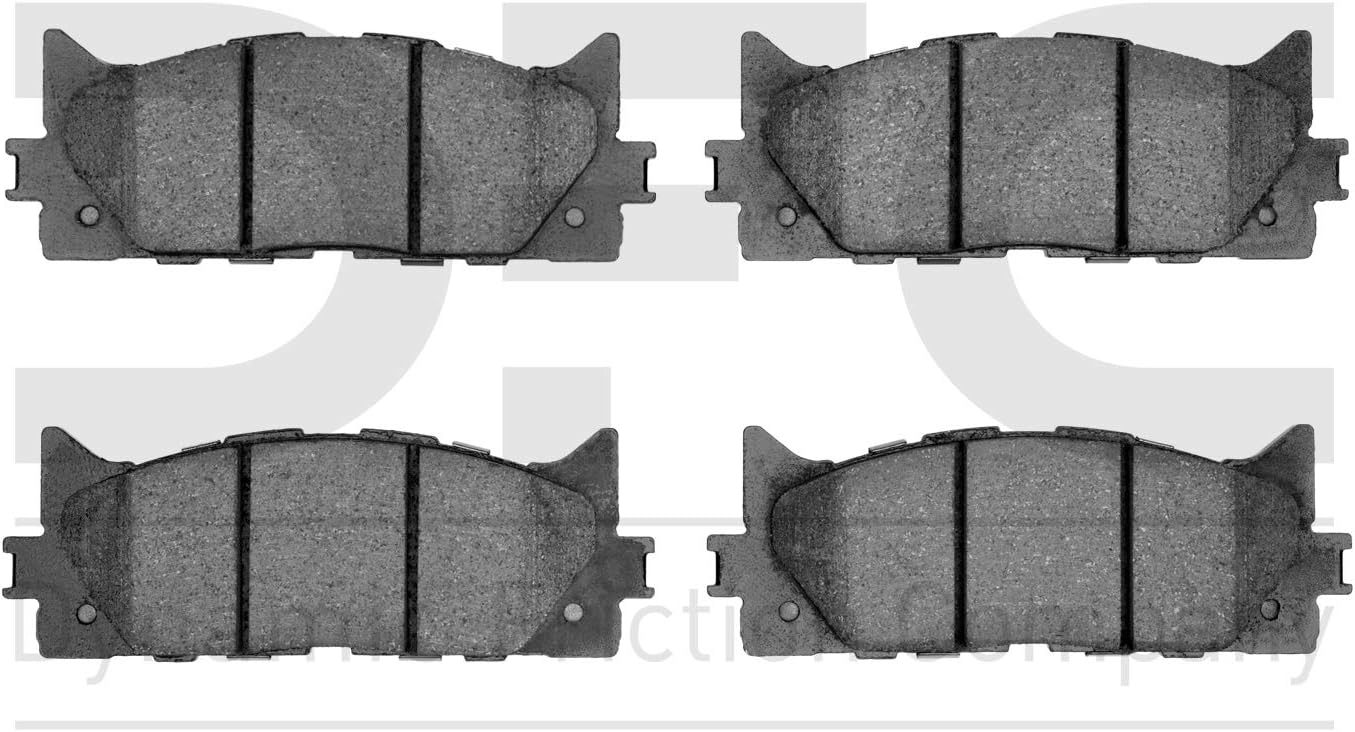 Dynamic Friction Company 5000 Advanced Brake Pads - Ceramic 1551-1293-00-Front Set