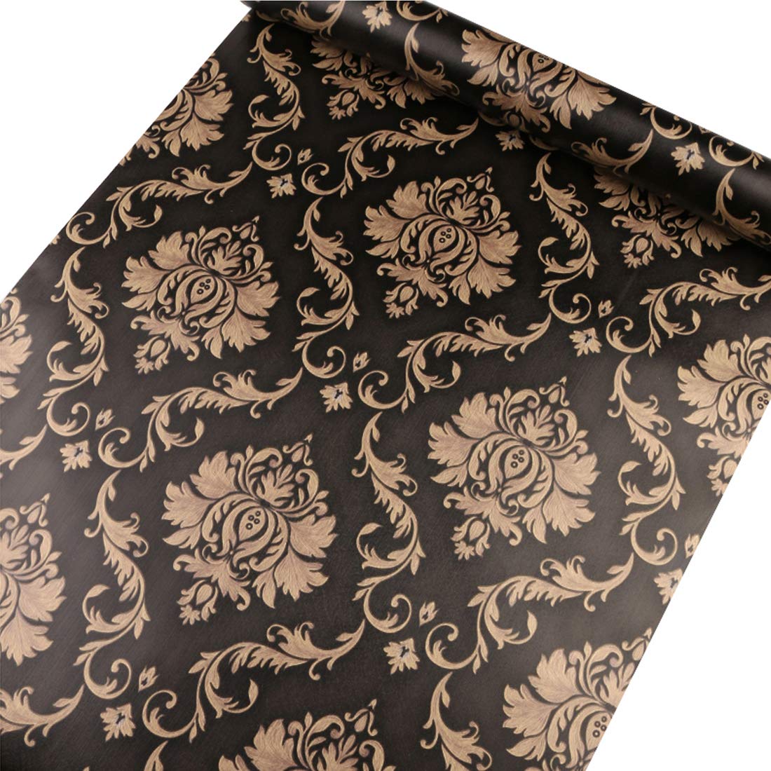 god & gods Self Adhesive Black Vintage Wallpaper Waterproof Vinyl Stickers PVC Wall Papers (18inches x 200 inches) (B0C1CR55C4) Amazon Price History, Amazon Price Tracker
