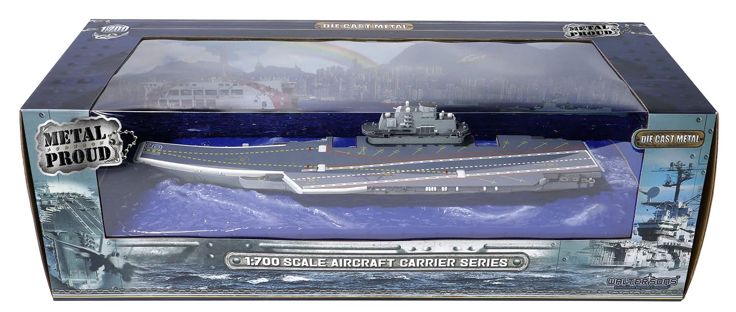 Amazon | WALTERSONS 1/700 中華人民共和国海軍 空母 遼寧 2017年 香港