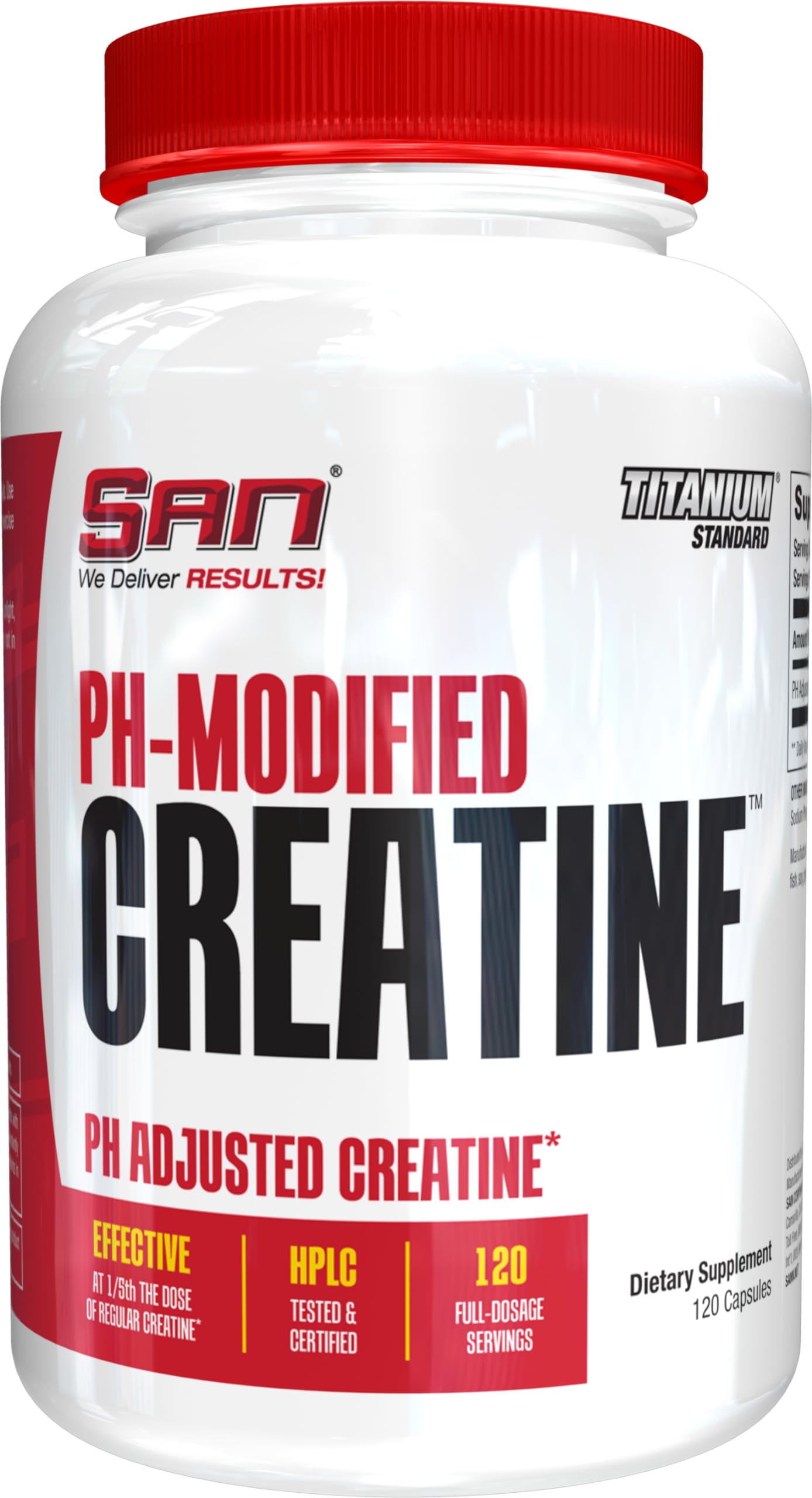 PH Modified Creatine – Buffered Formula for Enhanced Muscle Strength and Performance, 120 Servings