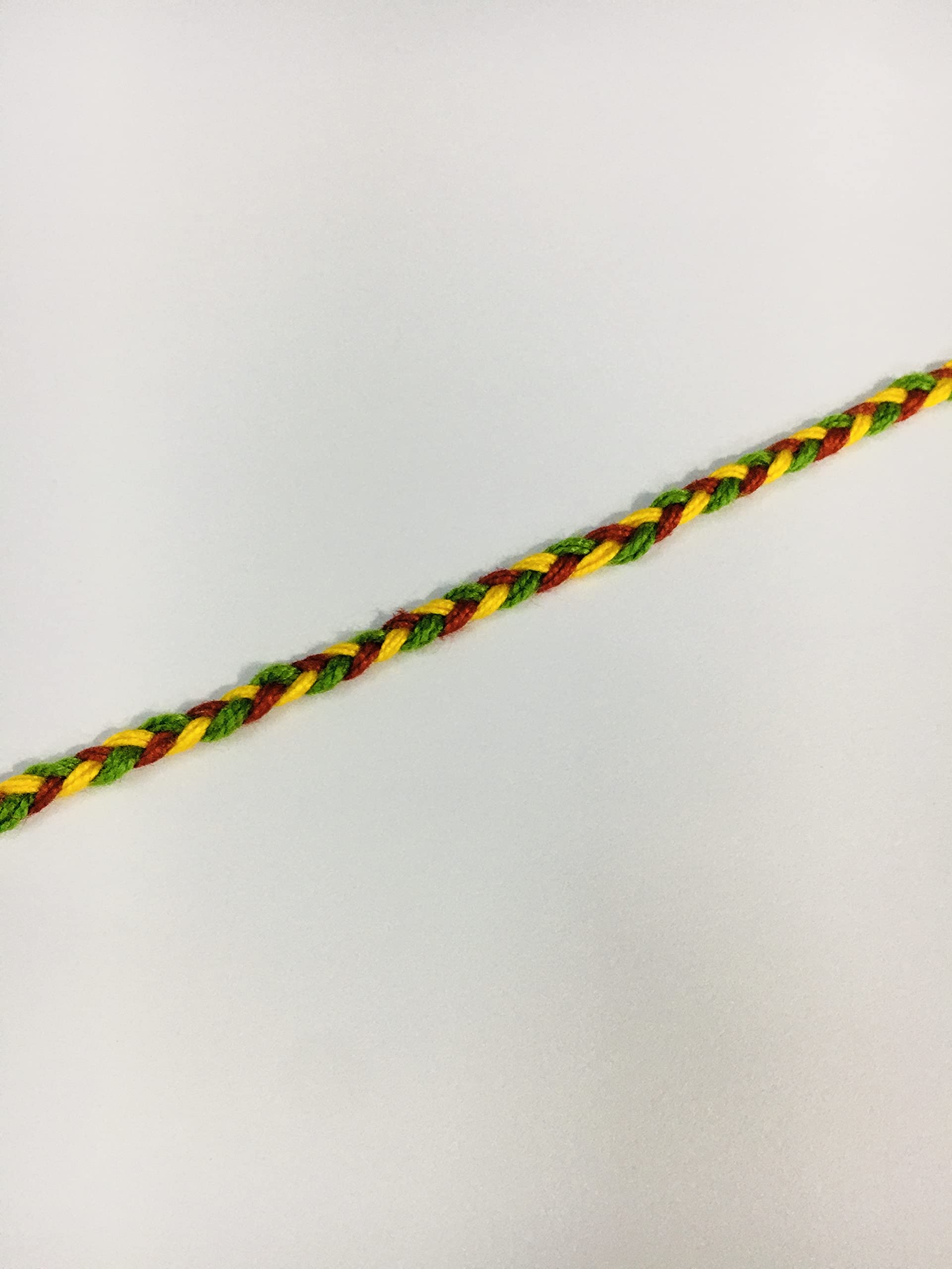 RDK SON'S® 100% Cotton Thread for Pooja | Rakha Dhaga Hand/Wrist Red, Yellow Thread Kalava/for Rakhi and Laxmi Puja Hand (Pack of 2 Thread Kalava) (Simple Kalawa) 2