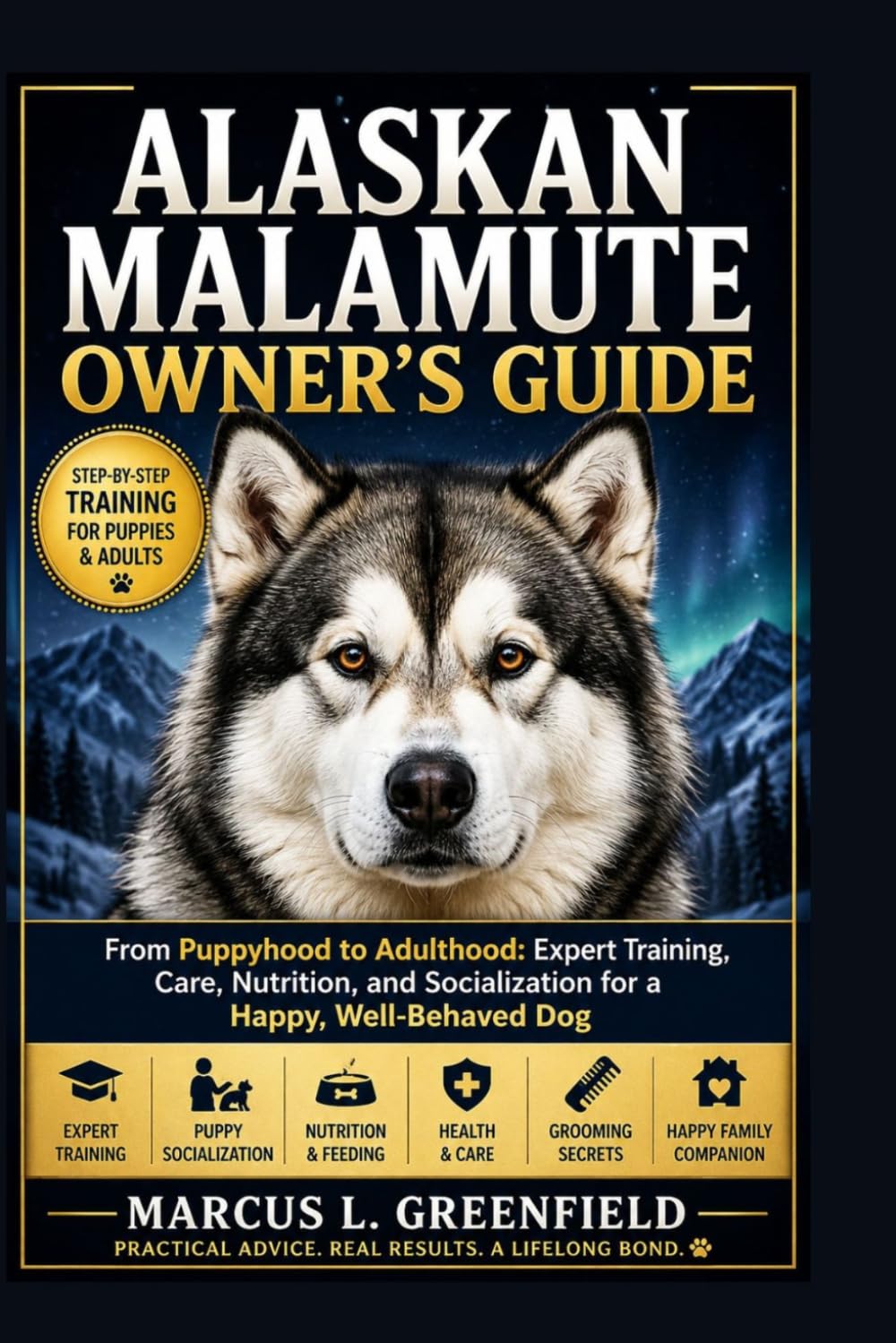 ALASKAN MALAMUTE OWNER’S GUIDE: From Puppyhood to Adulthood: Expert Training, Care, Nutrition, and Socialization for a Happy, Well-Behaved Dog