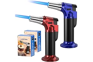 2 Pack Torch, Refillable KitchenTorch for Cooking