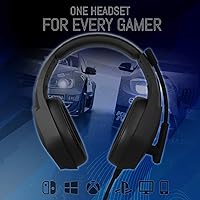 Vista 3 de Orzly Auriculares para juegos para PC y consolas de juegos PS5 PS4 Xbox Series X S Xbox ONE Nintendo Switch y Google Stadia sonido estéreo