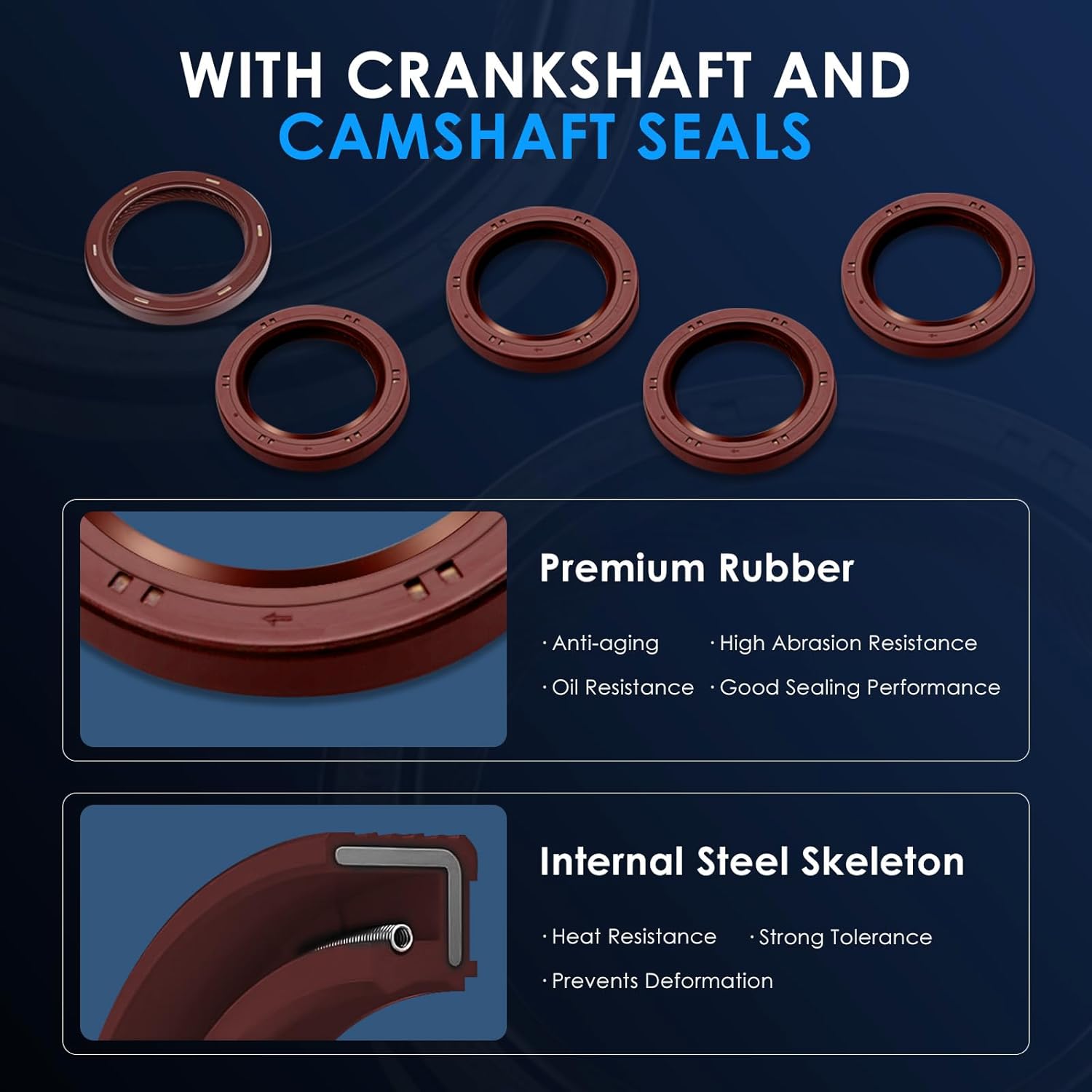 ECCPP Timing Belt Kit with Water Pump Compatible 2003 2004 2005 2006 For Kia Sorento V6 3.5L TCKWP323A TS26323 146-1130 25100-39802