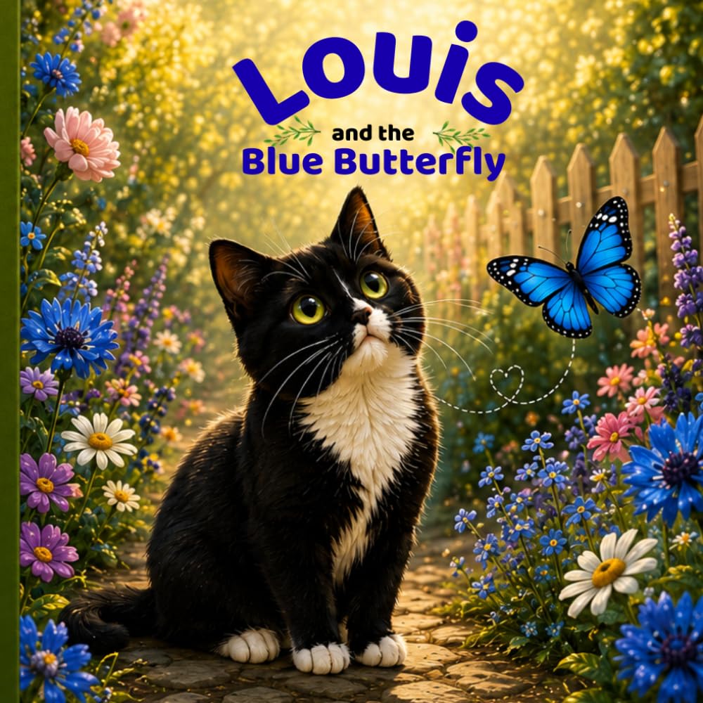 Louis and the Blue Butterfly: A Heartwarming Picture Book About Kindness, Curiosity, and Nature (The Adventures of Louis)