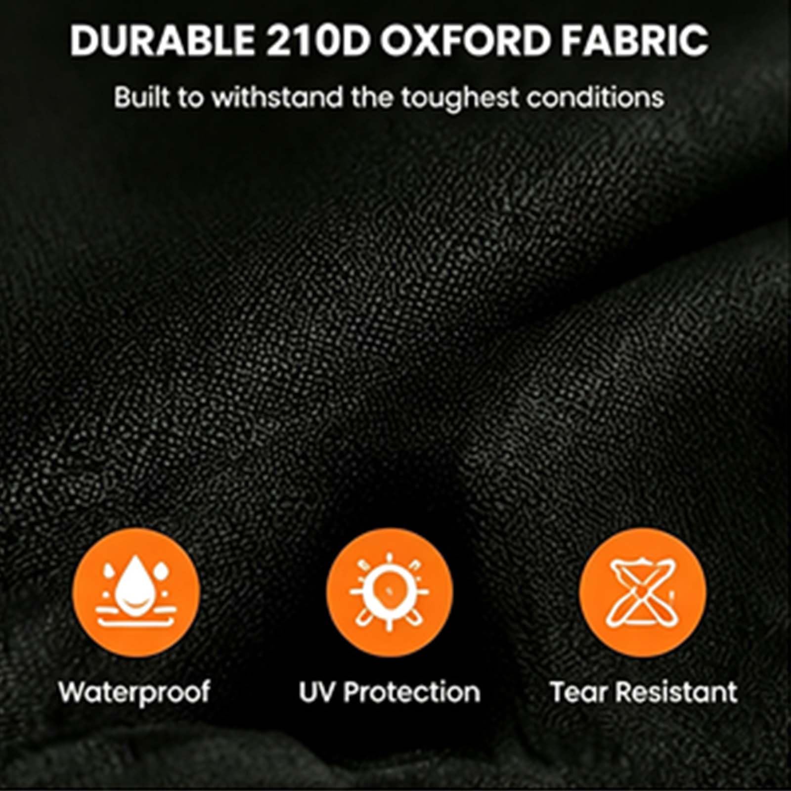 Funda para barbacoa Weber Spirit S-310 (2013-2017), cubierta de barbacoa de tela Oxford 210D, resistente al agua, cubierta de parrilla de jardín con correas de , protección UV contra el polvo