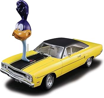 1/18 グリーンライト 1970 Plymouth Road Runner Review: 1970 Plymouth Road Runner (Lemon Twist) by GMP/Greenlight