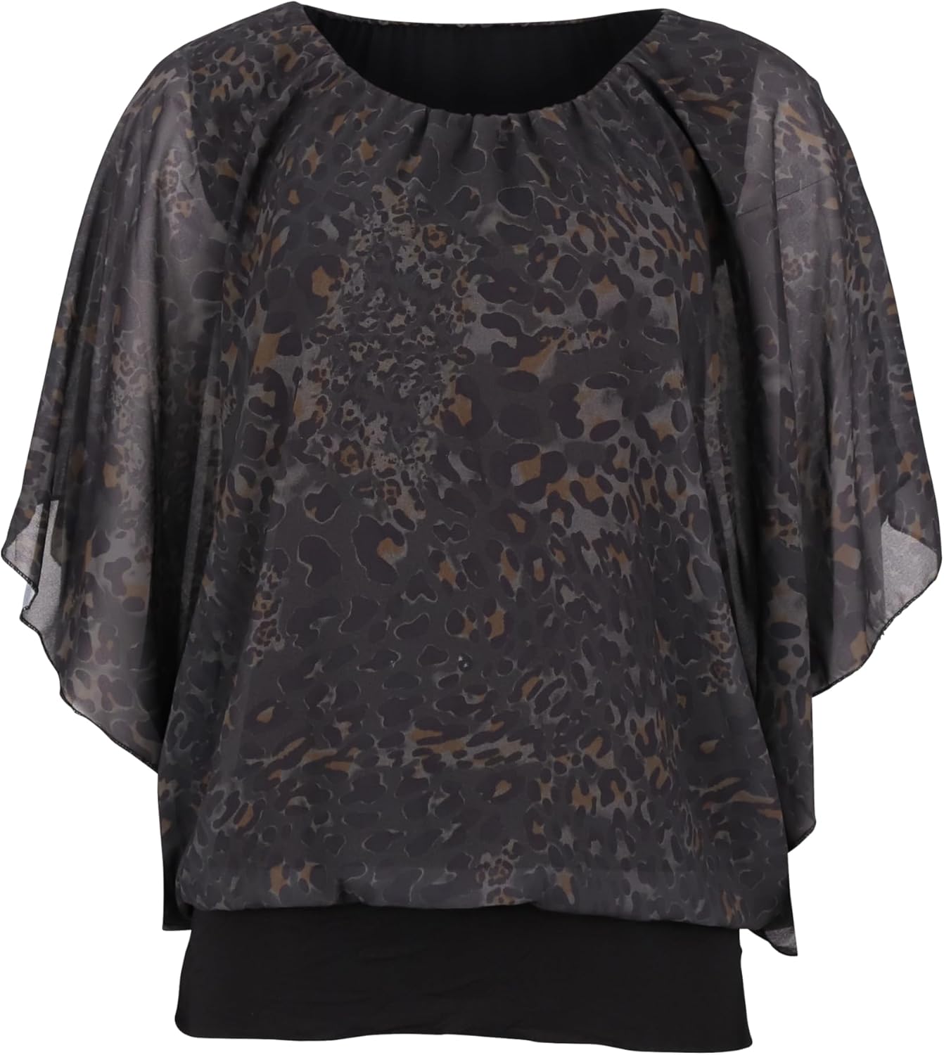 by-bar Rae tuniek met broderie en lurex • Zwart • de Bijenkorf