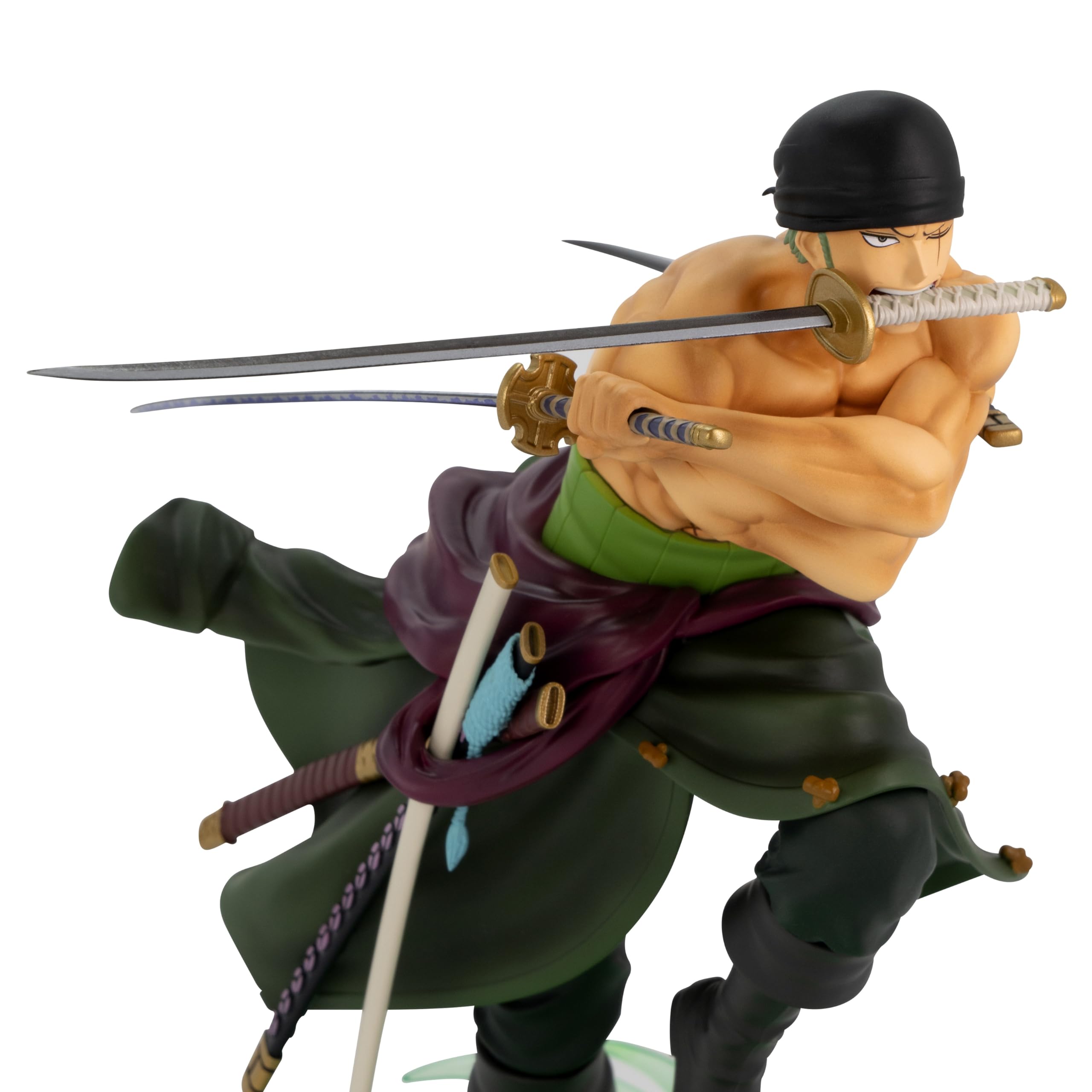 ABYSTYLE Studio One Piece Zoro SFC, statuetta da collezione in PVC, altezza 17,8 cm, statuetta anime manga statuette per casa camera ufficio arredamento regali, ABYFIG091