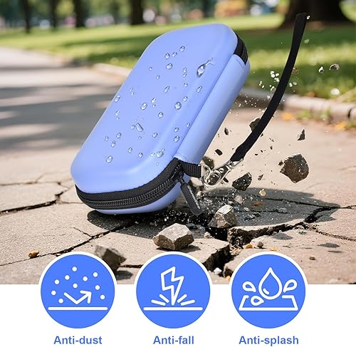 Miniatura 5 de Funda para juego de mano WELLSTG para niños y adultos, ajuste universal para TaddToypara consola de mano Beijue de 16 bits - Bolsa de almacenamiento