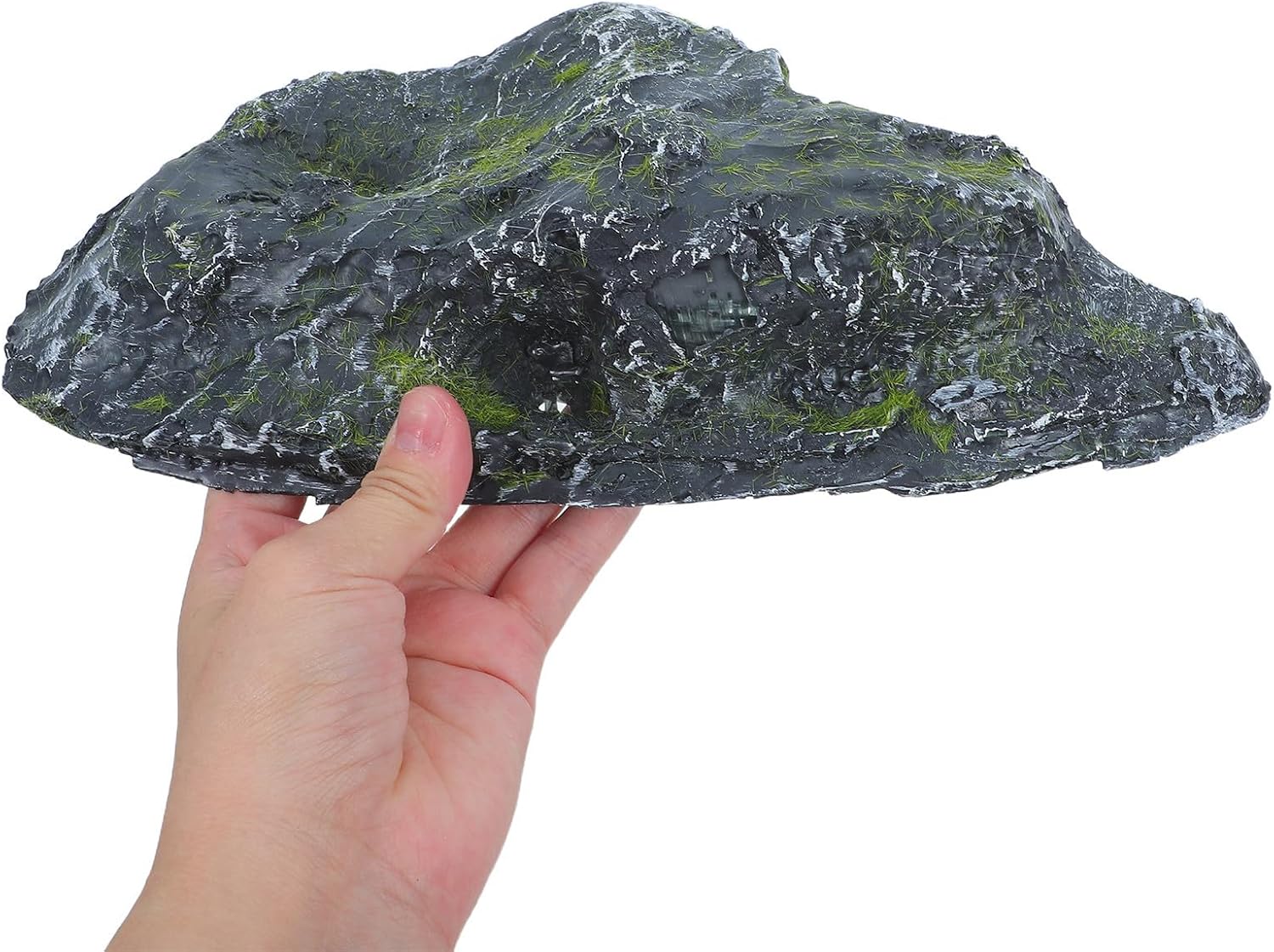 Faux Moss Covered Stones Decorative Rocks for Bonsai Displays