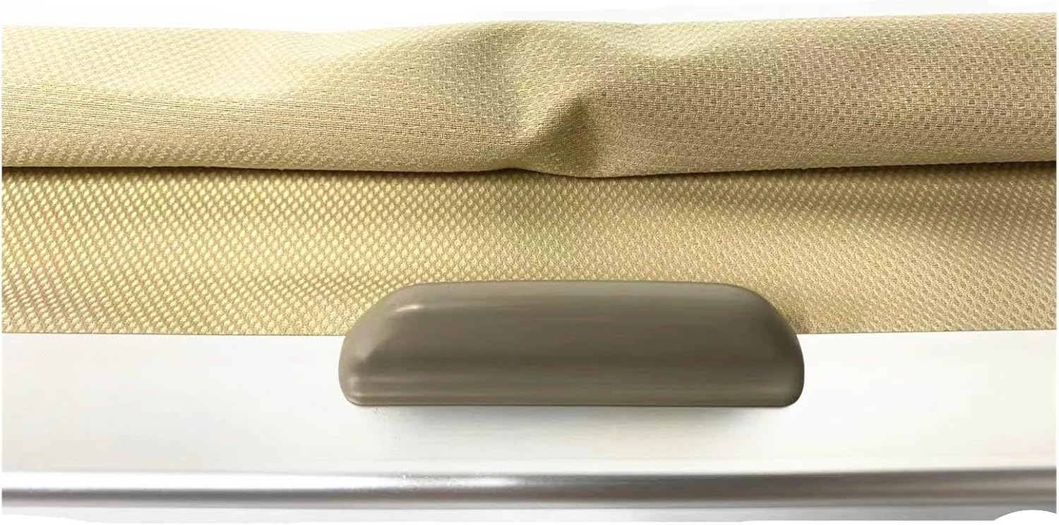 Sunroof Curtain Assembly Sun Roof Window Roller Cover Sunshade Compatible with VW MK7 Compatible with VW GTI Golf R Golf7 2013-2020 Polo Compatible with SEAT Leon (Color : Beige)