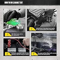Vista 2 de AUTOOL Detector de fugas de humo automotriz, máquina de humo EVAP con modo dual