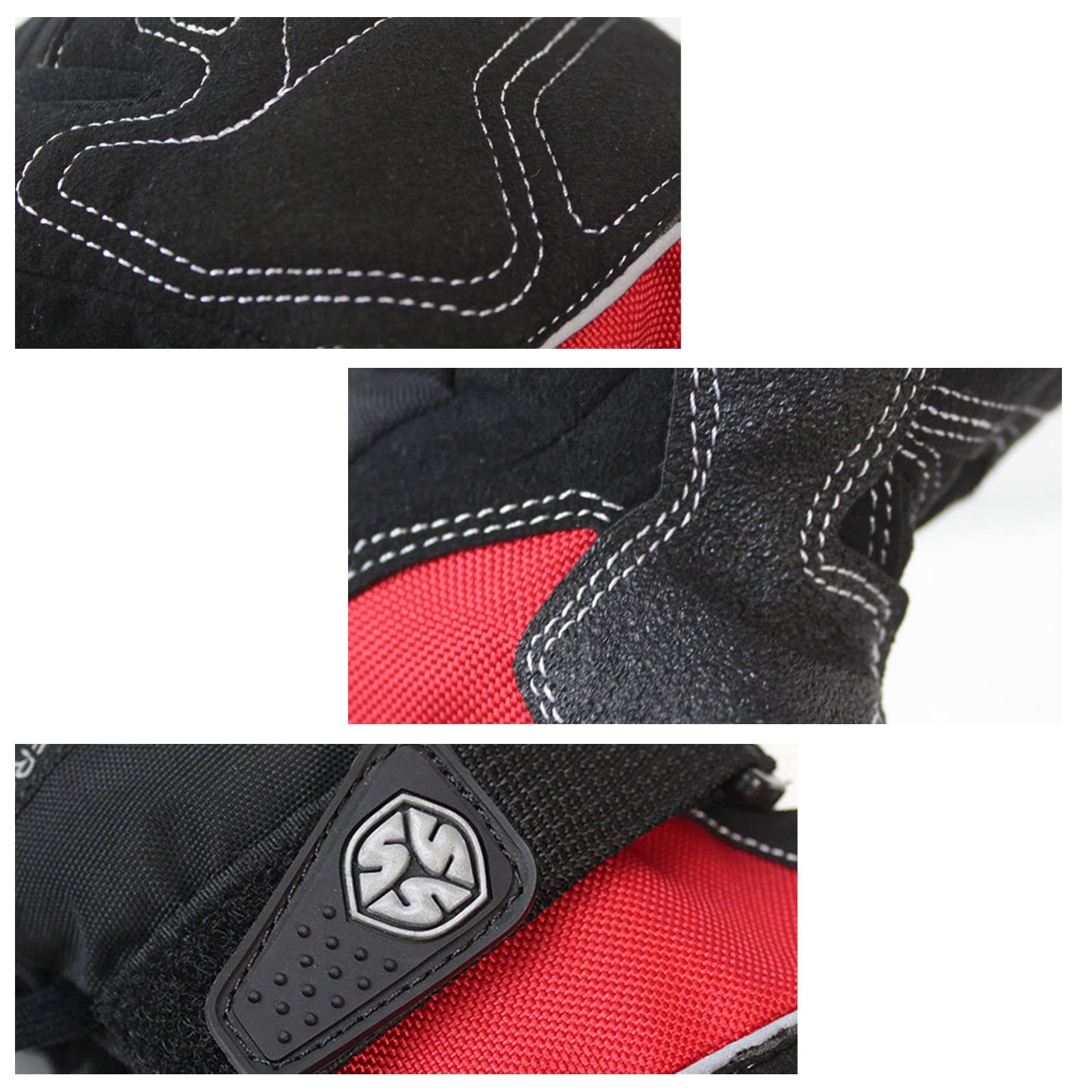 Gants de Moto à Écran Tactile Mitaines de Moto Knight Hommes Femmes Gantelets pour Scooter Motoneige Ski Cyclisme