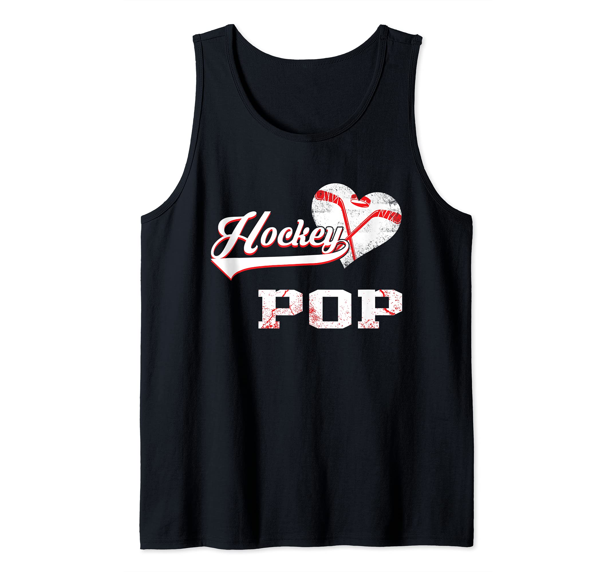 Family Hockey Player Gifts Hockey Pop Tank Top