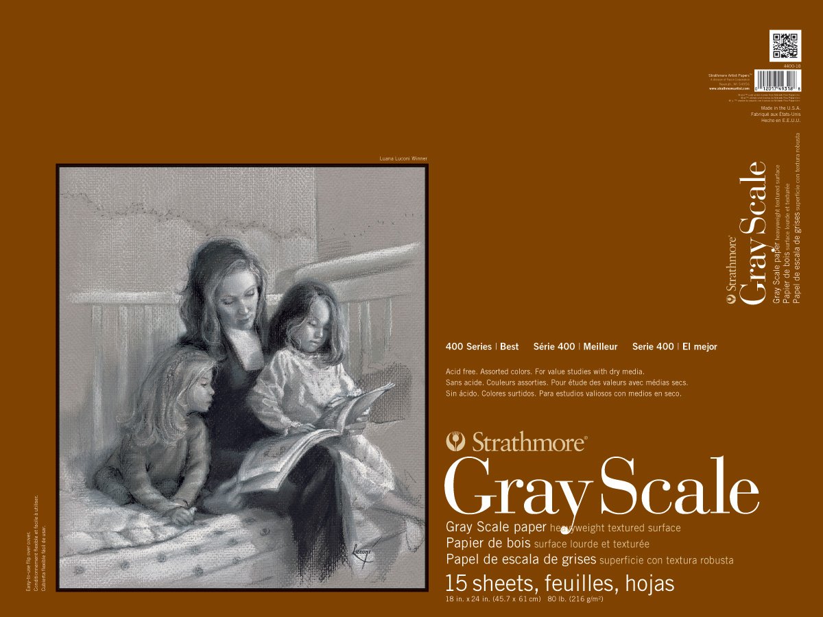 Strathmore 400 Series Gray Scale Pad