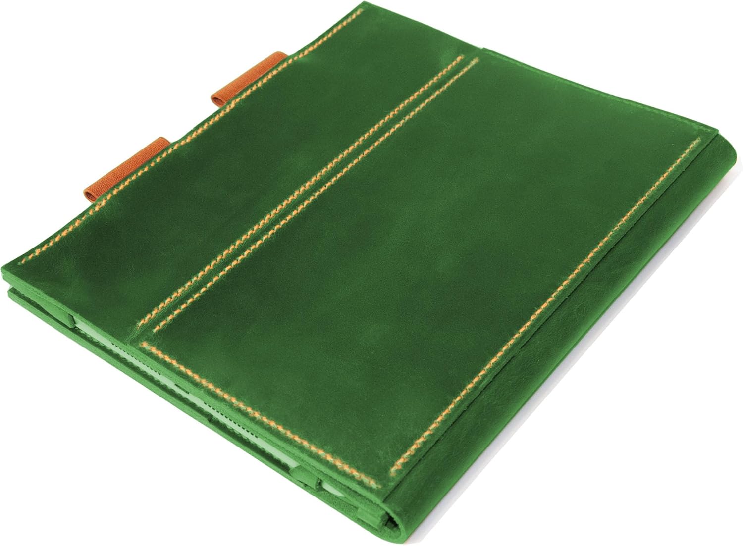 Handmade Remarkable 2 Case Leather,Genuine Leather Folio Cover for 2 Remarkable, Customized Gift Birthday Gift for Him Or Her（Green）
