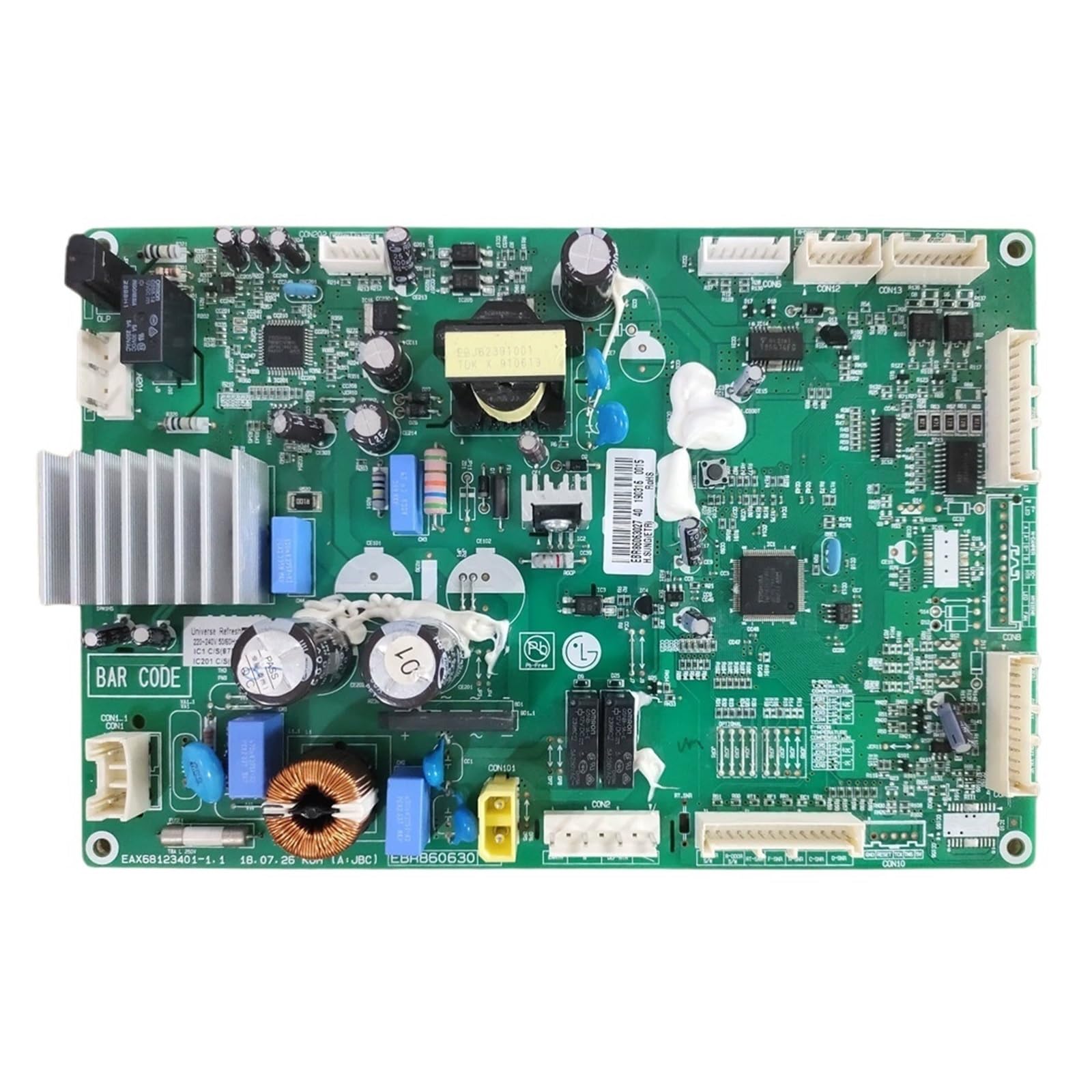 Cthjybfgs 1Pcs Ebr86063027 Motherboard Inverter Control Pcb Board ,Compatible For Lg，Refrigerator