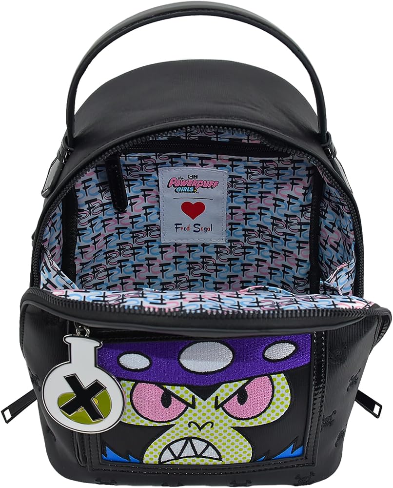 Amazon.com: Concept One Fred Segal The Powerpuff Girls Mini Backpack, Small Travel Bag Purse for Men and Women, Mojo Jojo, 9 Inch : Clothing, Shoes & Jewelry