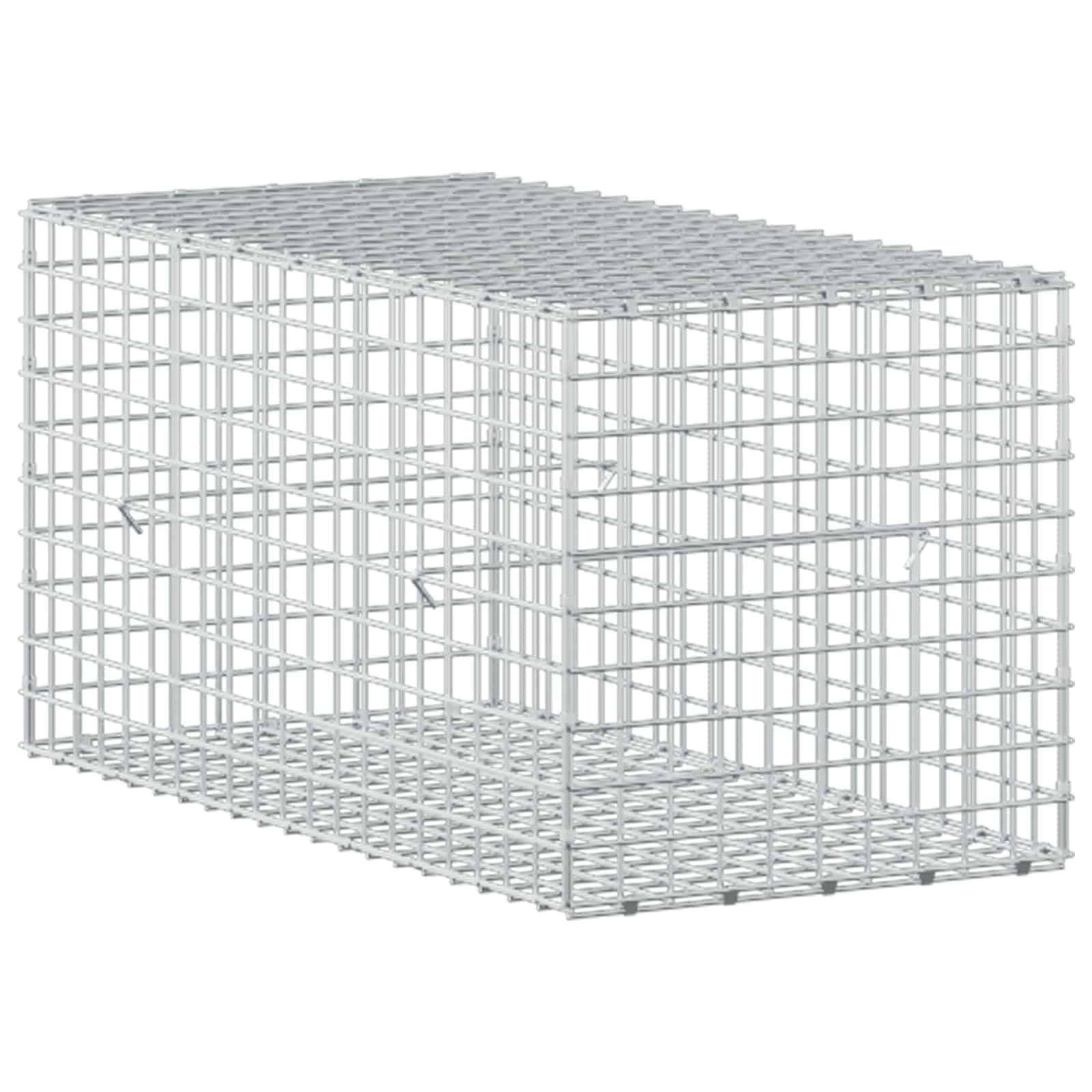 vidaXL Gabion with 5 mm Wire and 5x5 cm Mesh 50x100x50 cm
