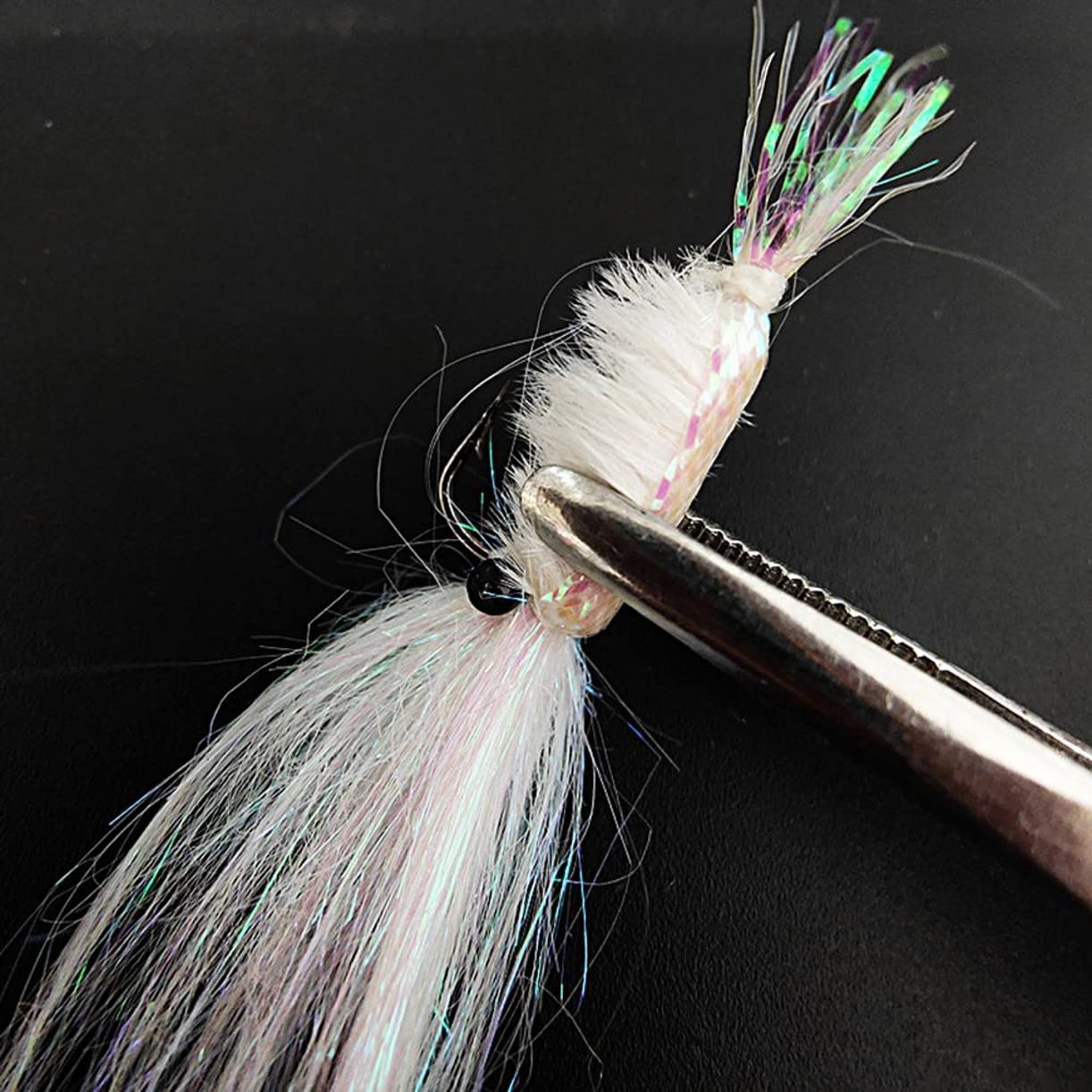 Amazon.co.jp: 5 個と発光釣りエビパターンルアー餌キットフライ