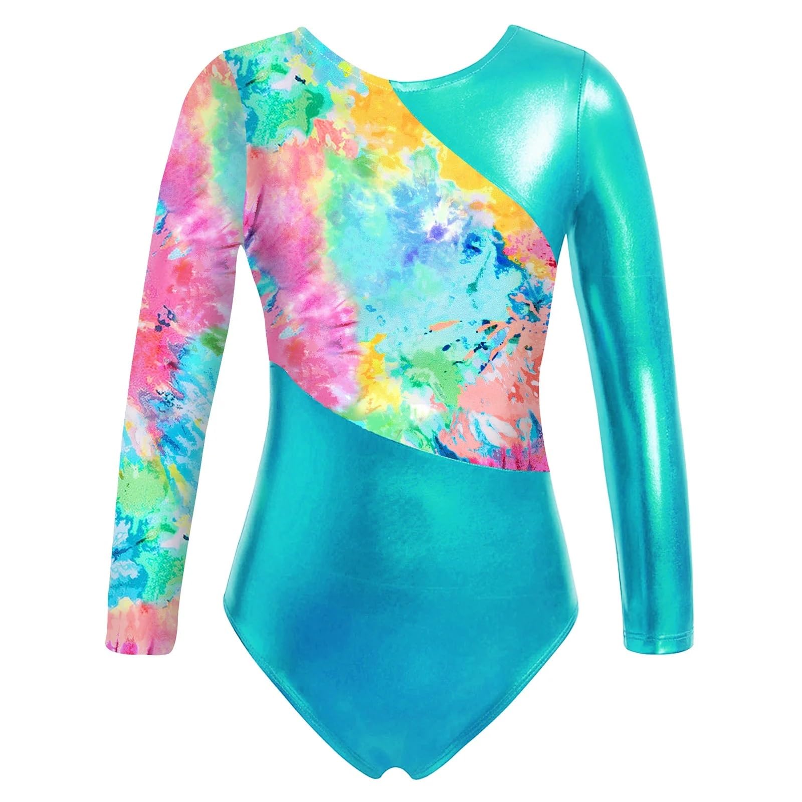 Maillots de Gimnasia Niños Niñas Gimnasia Ballet Leotardo Manga larga Ballet Práctica Danza Ropa Leotardo Mono para Niña (Color : Royal Blue, Size : 8)