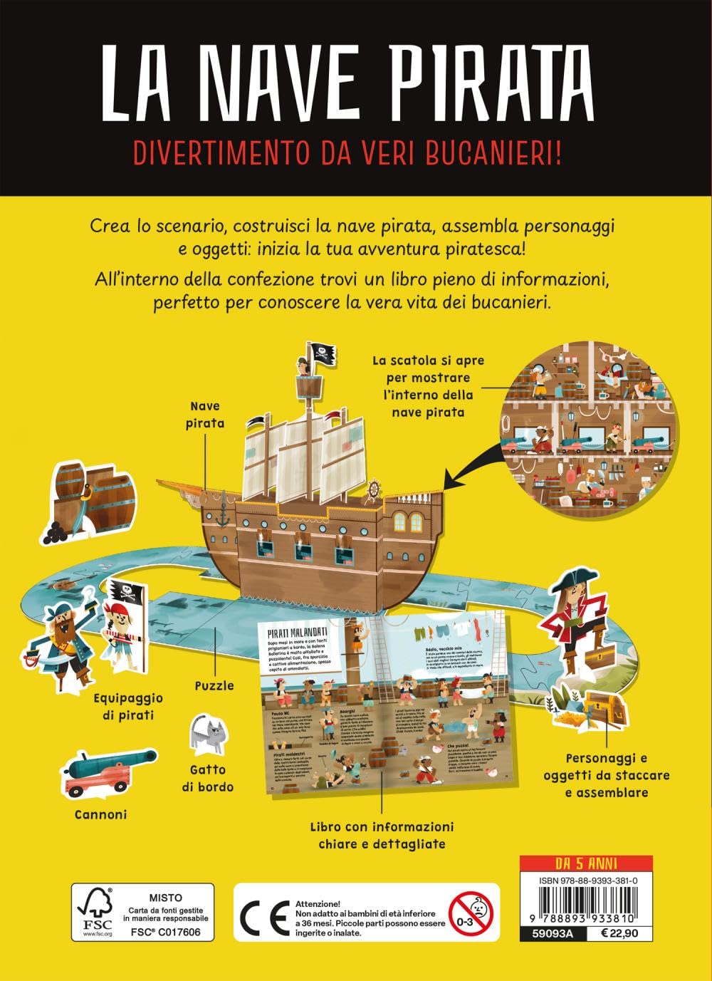 La nave pirata. Divertimento da veri bucanieri! Ediz. a colori