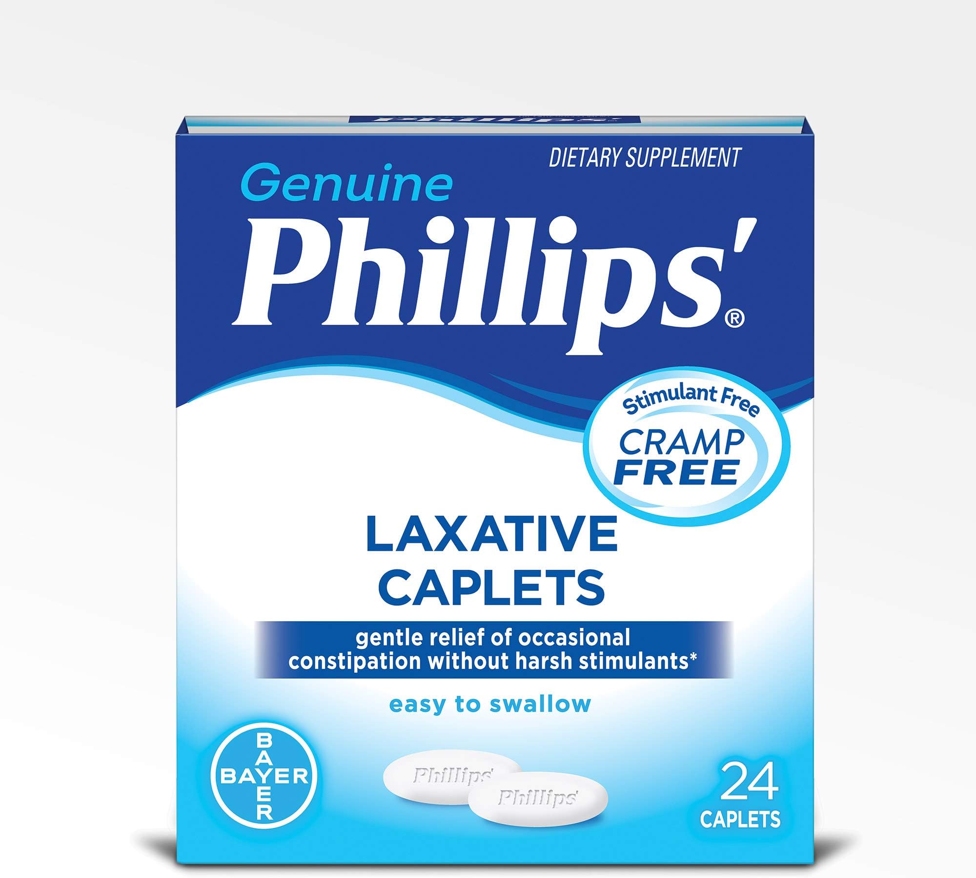 Laxative Caplets, 24 Caplets (Pack of 4)