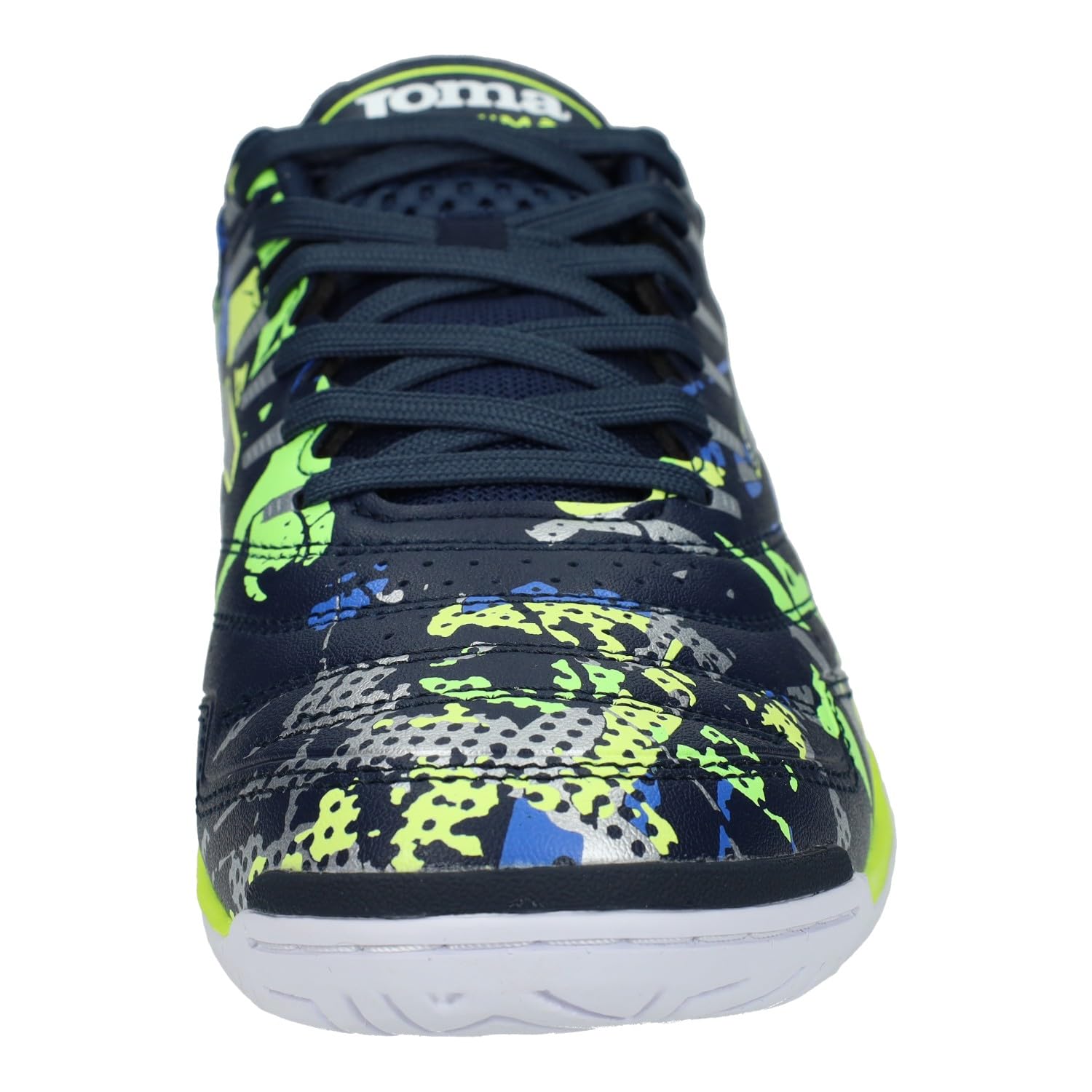 Joma MAXS2433IN Deportivas para Hombres, Color Azul Marino, Ideales para Jugar al fútbol, Sistema de ventilación, Hechas Hombre Deportivos Marino 44