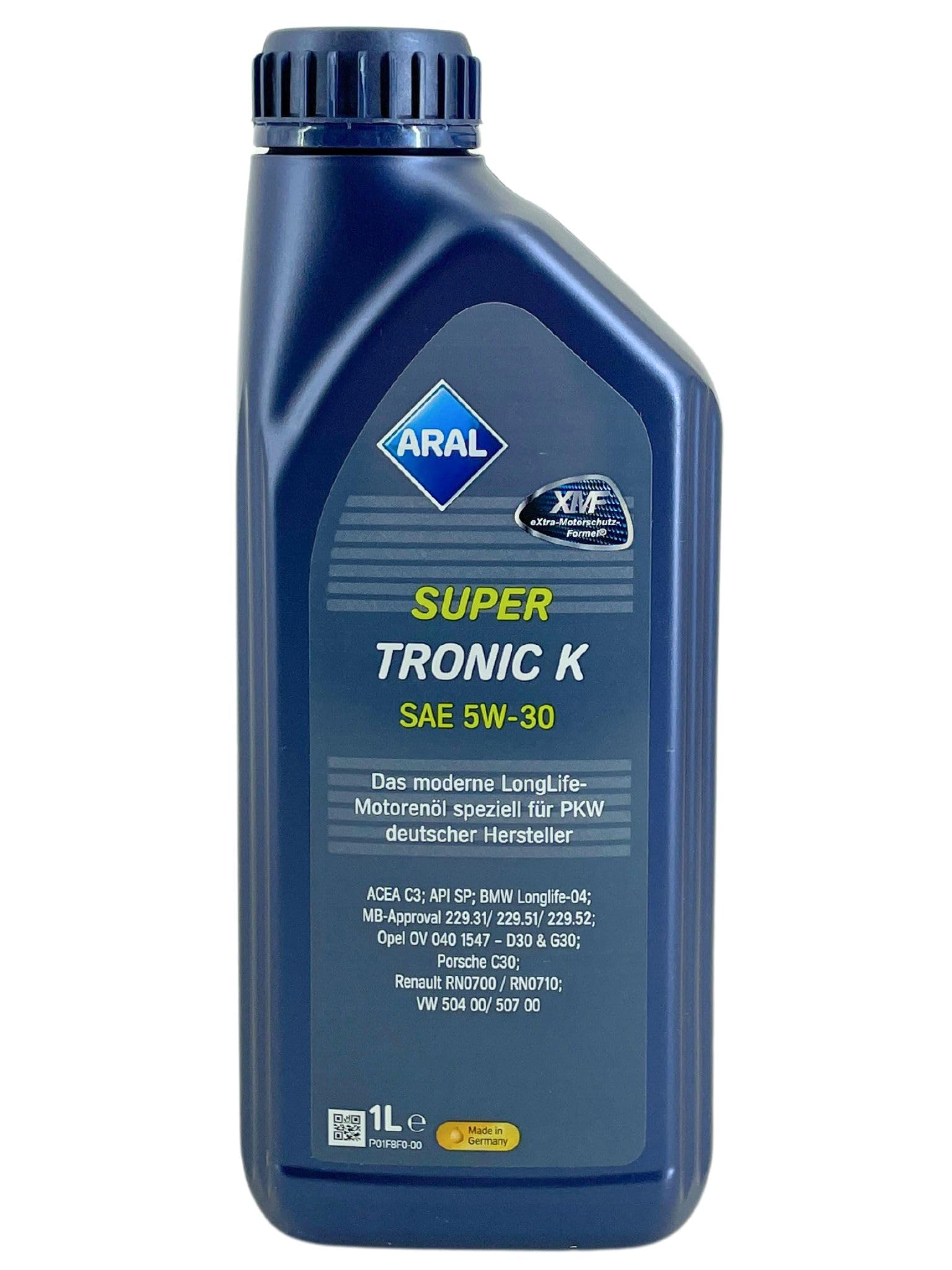 Aral SuperTronic K 5W-30 Motorenöl (10L Set / 5+5 Liter) - PKW Leichtlauföl für Benzin & Diesel mit DPF