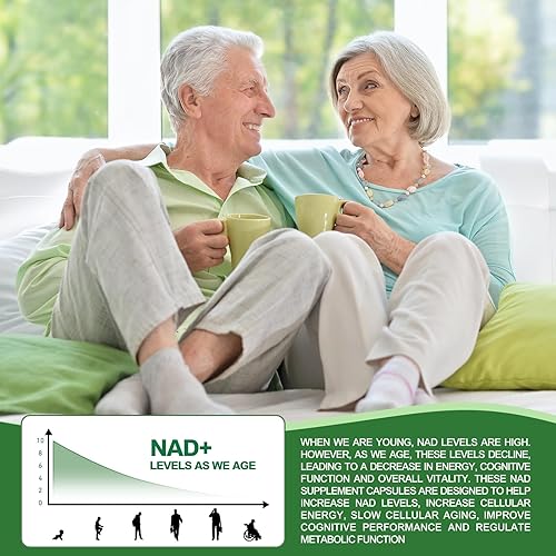 Miniatura 2 de Ribosida de nicotinamida 900 mg con resveratrol y quercetina, suplemento NMN alternativa para antienvejecimiento, energía - 100 cápsulas
