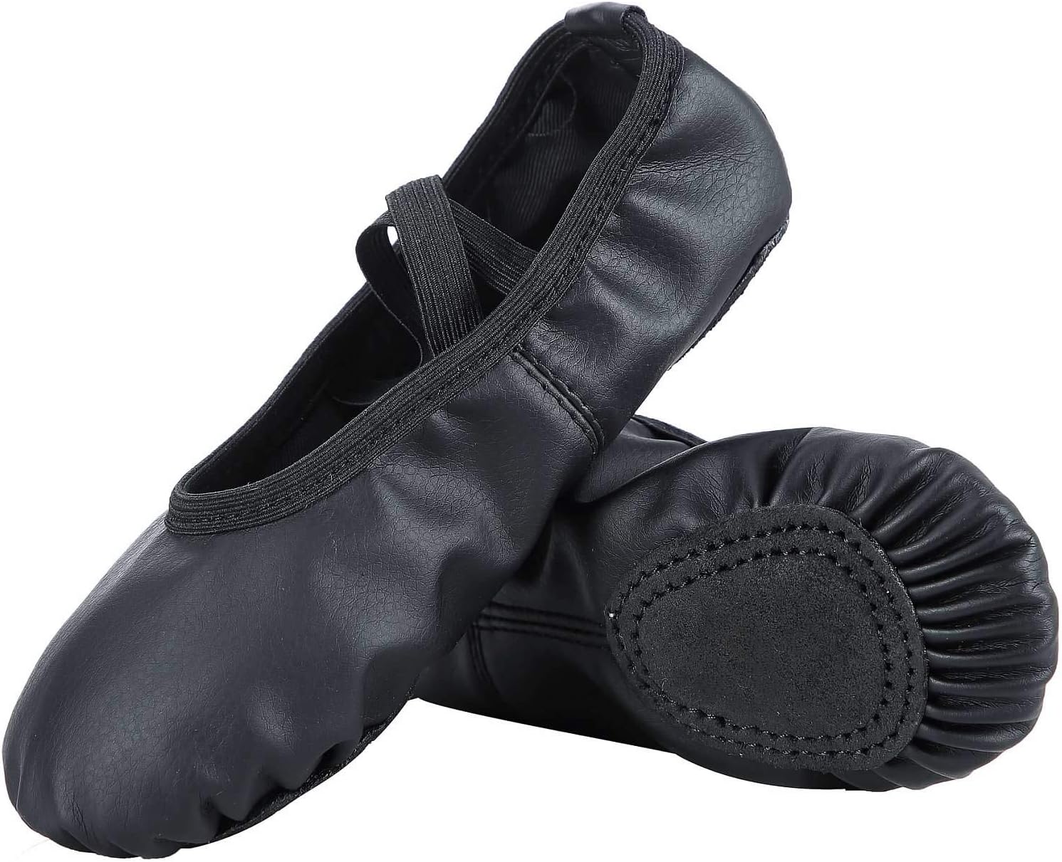 DynadansSoft Leather Ballet Shoes/Ballet Slippers/Dance Shoes (Toddler/Little/Big Kid/Women) …