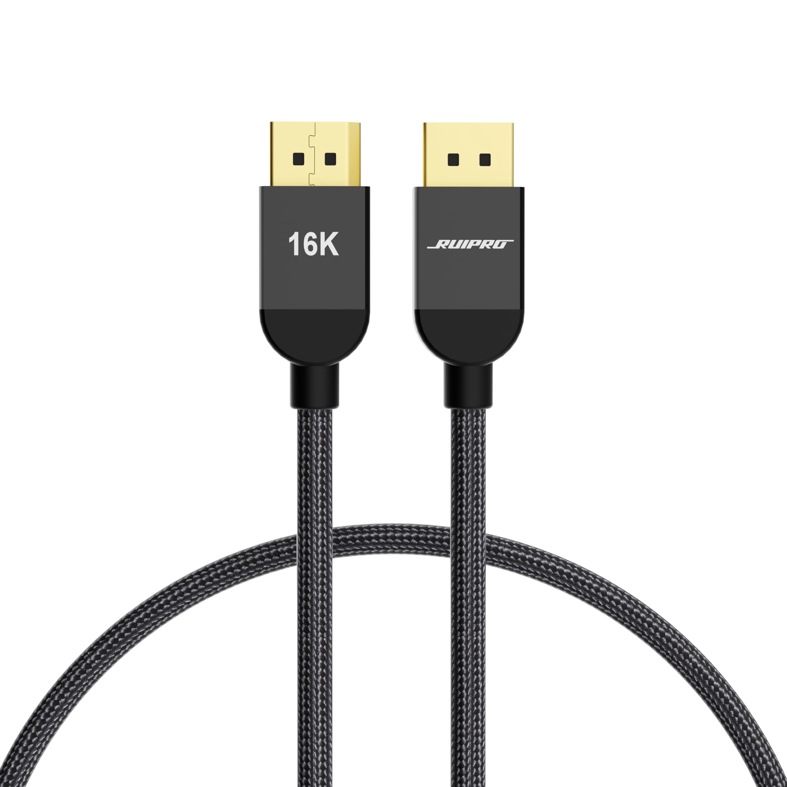 Displayport Cable 2.1 10ft, 80Gbps UHBR20 16K@60Hz, 8K@120Hz, 4K