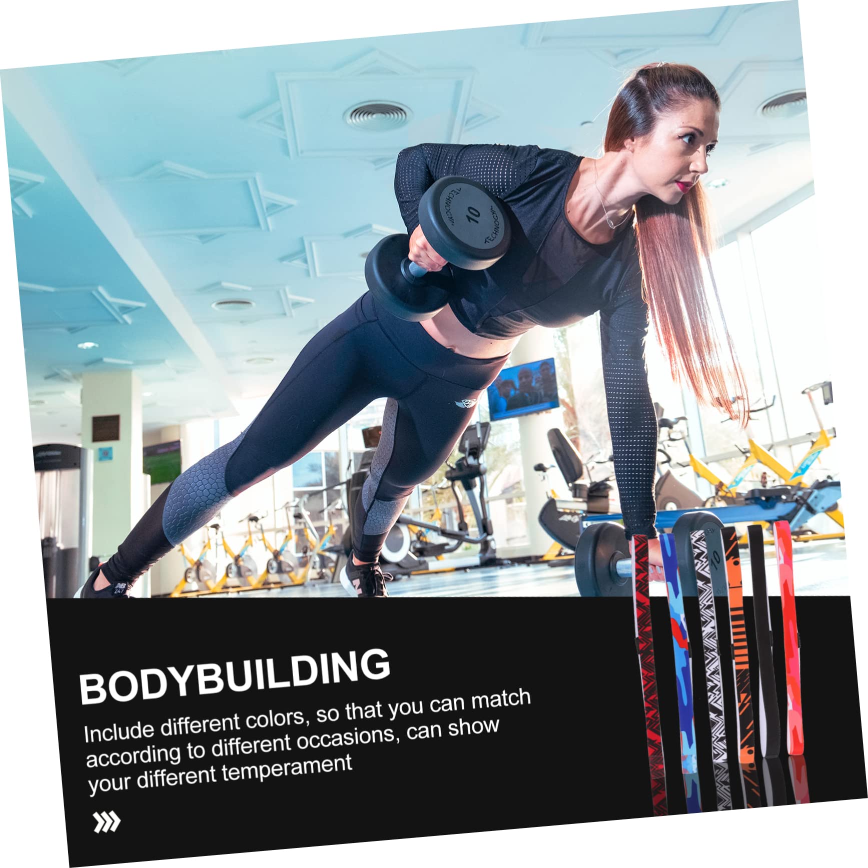 30 Stück Sport Schweißband Schweißabsorbierende Stirnbänder Schmale Stirnbänder Buntes Stirnband Sport Haarband Lauf Stirnband Schweißabsorbierendes Sport Stirnband Übungs