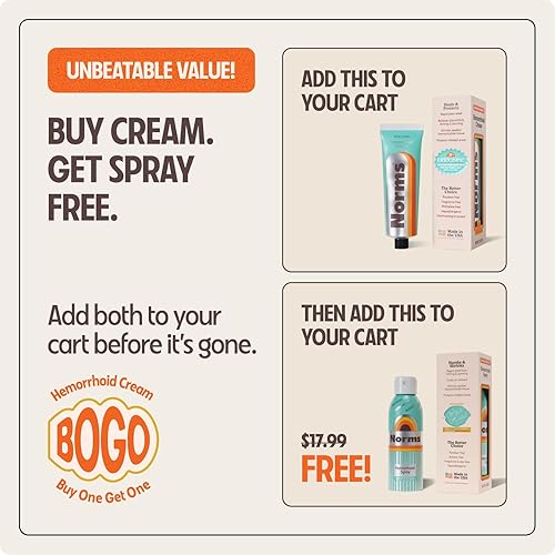 Miniatura 2 de Norms Crema de tratamiento de hemorroides, fuerza máxima 5% lidocaína, alivio rápido para el dolor hemorroidal, hinchazón, picazón, con fenilefrina