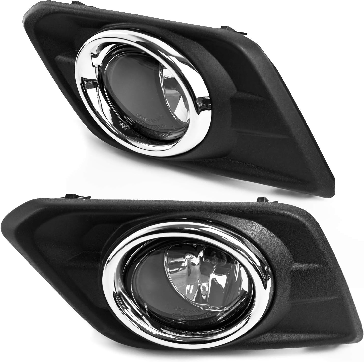 1Pair Fog Lights Halogen Lamp With Switch Set For 2017 2018 Nissan Rogue Sport E - Foto 5