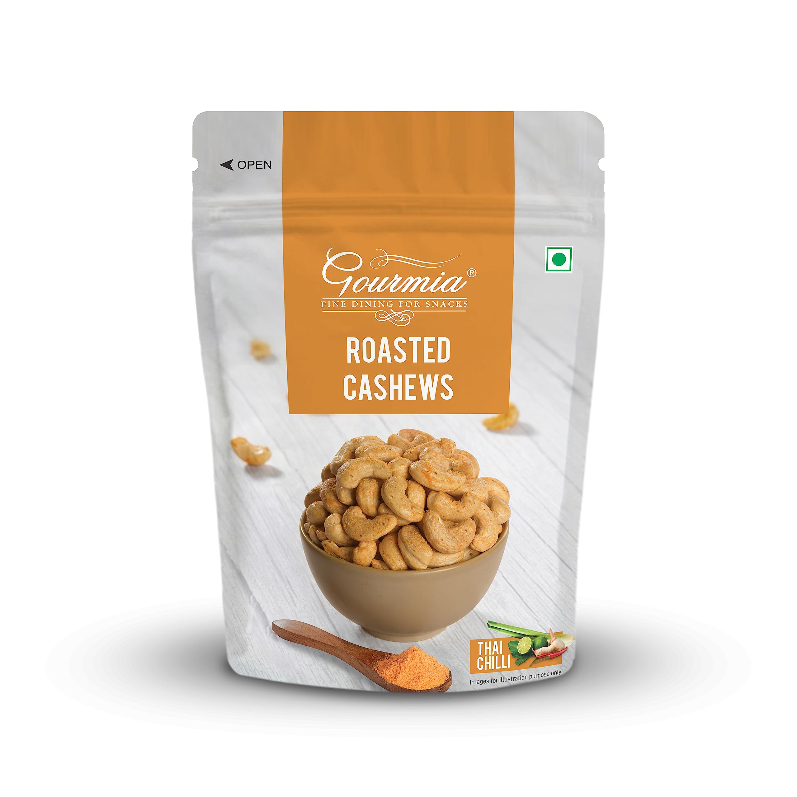 Gourmia Roasted Cashews Thai Chilli 150g (B0C7QJRF5V) Amazon Price History, Amazon Price Tracker