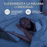 Vista 6 de Kolbs - Almohada de cuña de cama tamaño King para cabecero Almohada moderna y elegante para llenar el espacio entre la cabecera y el colchón