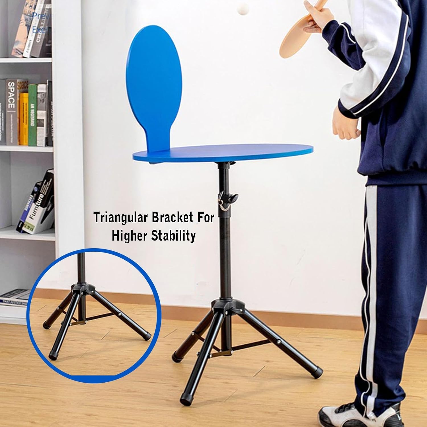 Table Tennis Rebound Board, Table Tennis Rebound Board, Vertical Table Tennis Rebound Board, Indoor Self-Study Table Tennis Accessories, Adjustable Bracket Height