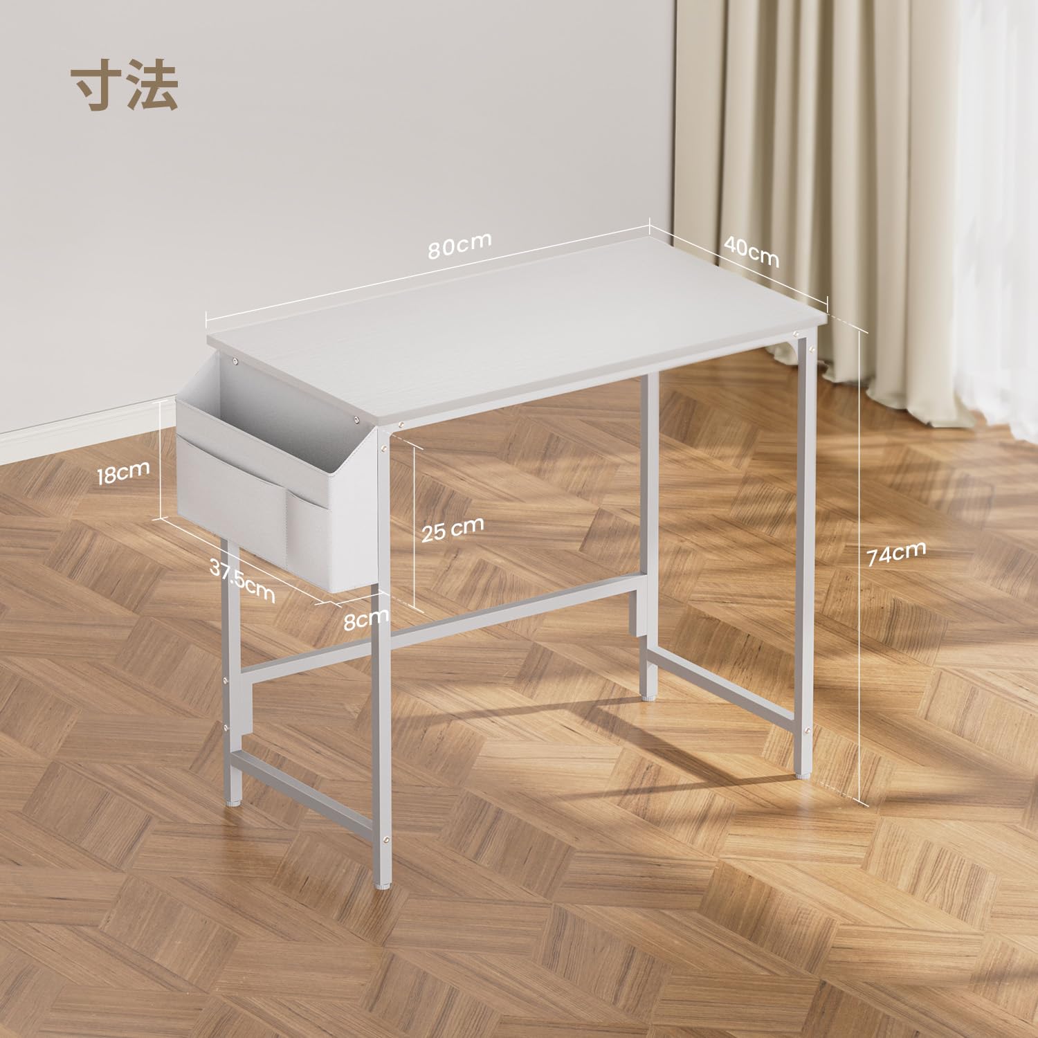 Amazon | HLDIRECT デスク 机 pcデスク 幅80*奥行40cm ゲーミング