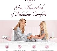 Vista 4 de Carressa Linen Juego de sábanas 100% algodón egipcio, sábanas de lujo de 1200 hilos de algodón egipcio tamaño Queen (4 piezas, beige), suave como