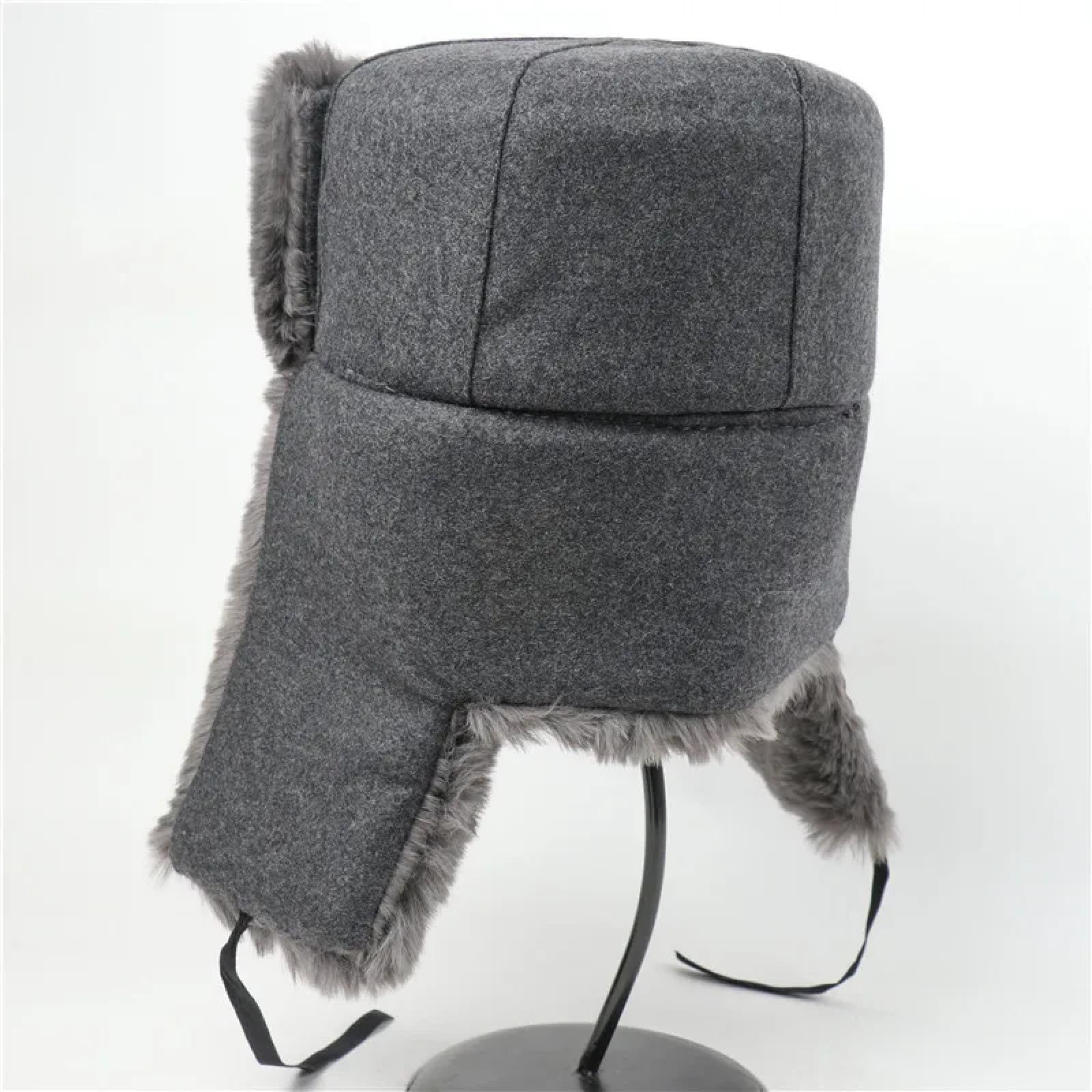 Gorros De Aviador Gorros Mujer Hombre Gorro Térmico De Invierno Gorros con Orejeras para Hombre