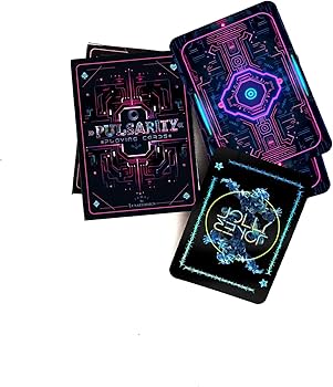 Amazon.co.jp: Lunart Design Pulsarity トランプ サイバーパンク Amazon.co.jp: Lunart Design Pulsarity トランプ サイバーパンク