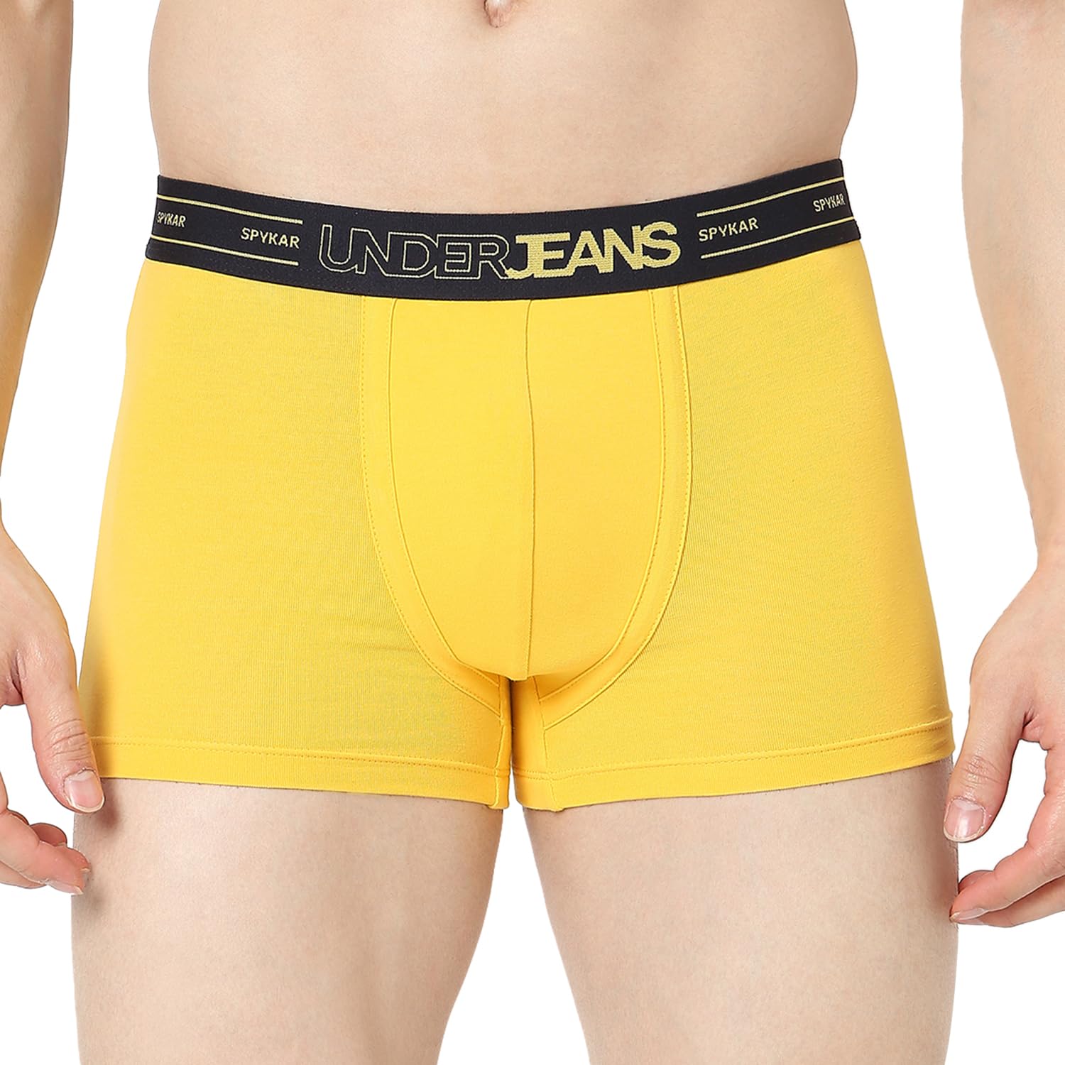 underjeans by Spykar Men Premium Yellow Trunk-picture-20