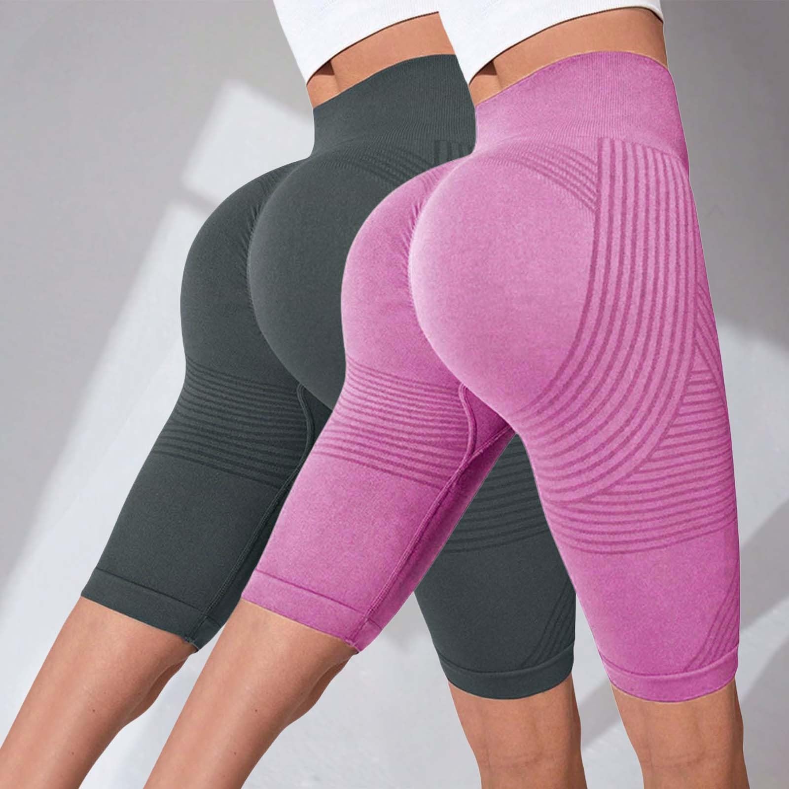 Pantaloncini da ciclismo da donna, anti sfregamento, leggings a compressione 3D, anti cellulite, snellenti, leggings a vita alta, controllo della pancia, morbidi, per biker, yoga, palestra, fitness